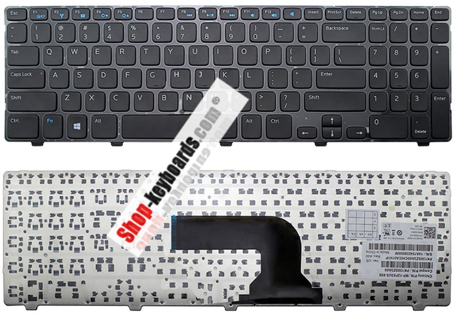 Dell NSK-LA0SC Keyboard replacement