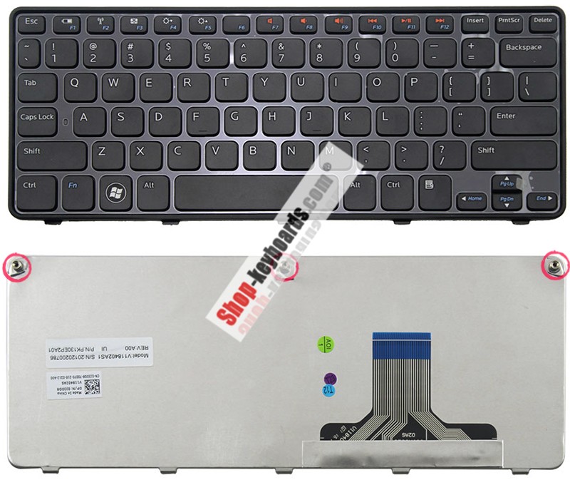 Dell PK130EP2A09 Keyboard replacement