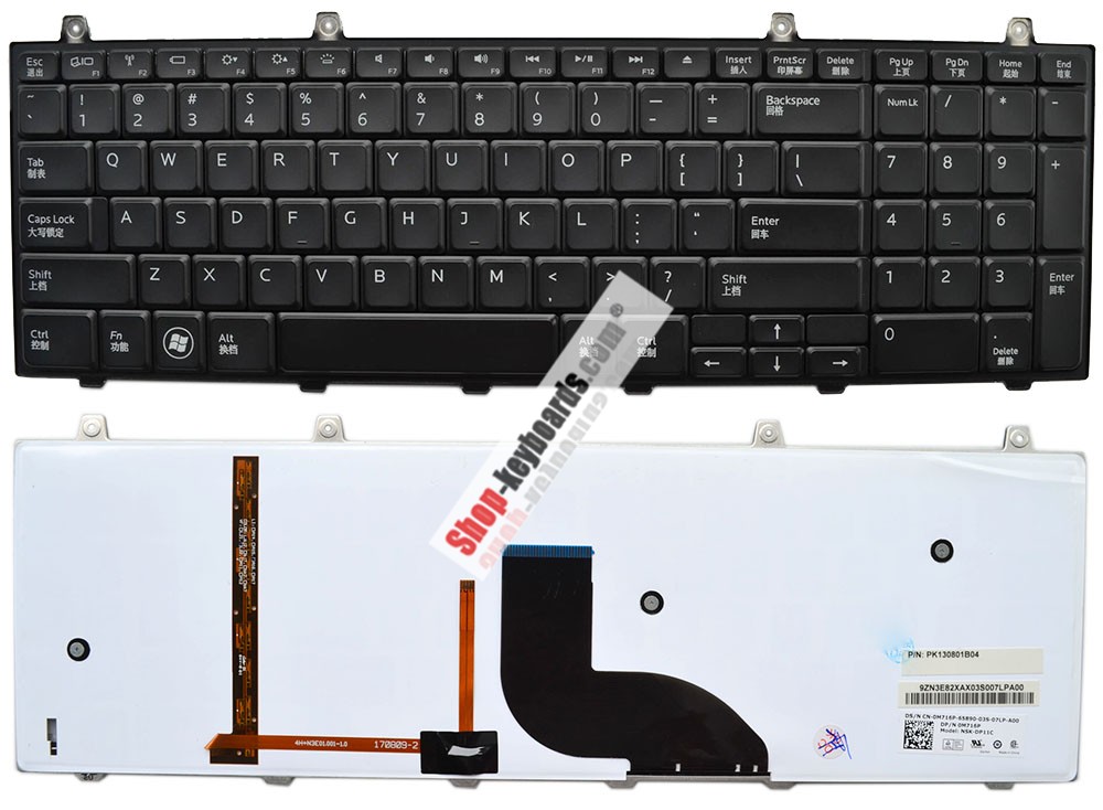 Dell AEGM7Q00110 Keyboard replacement