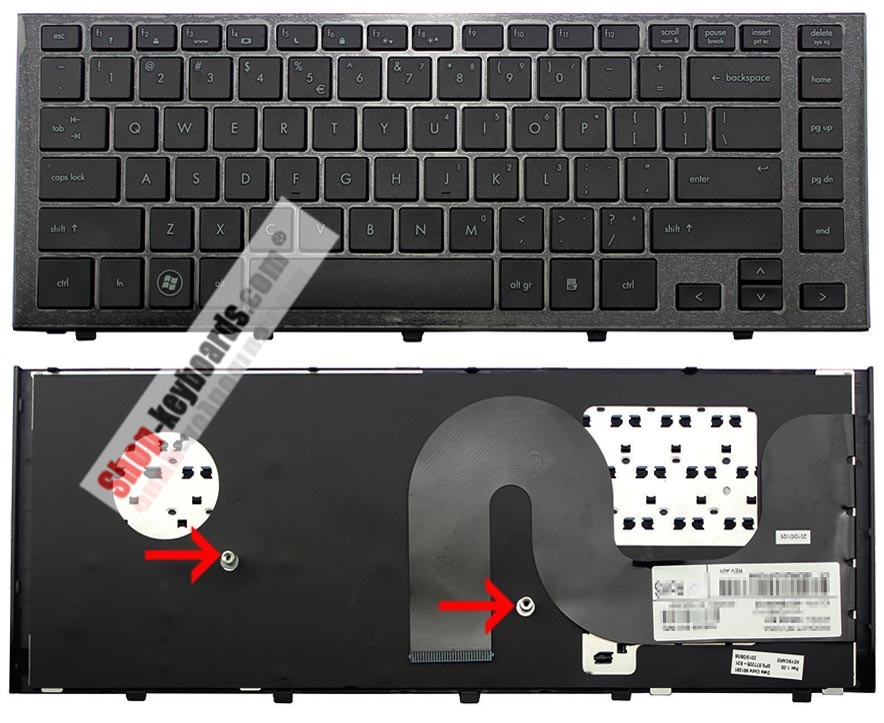 HP ProBook 4313 Keyboard replacement