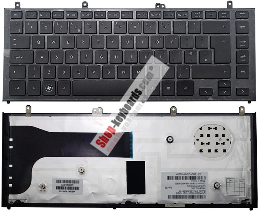 HP 599572-DJ1 Keyboard replacement