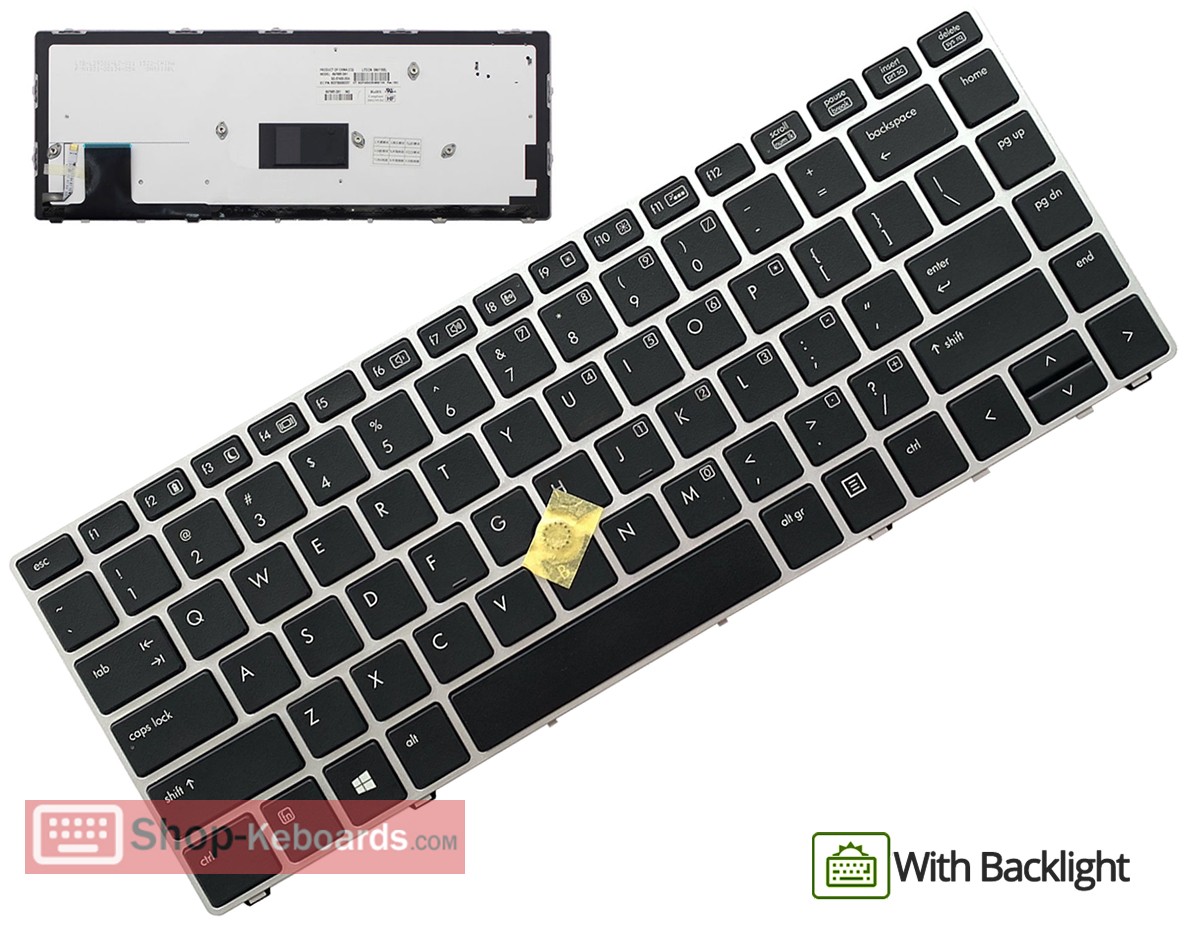 HP 697685-AD1  Keyboard replacement