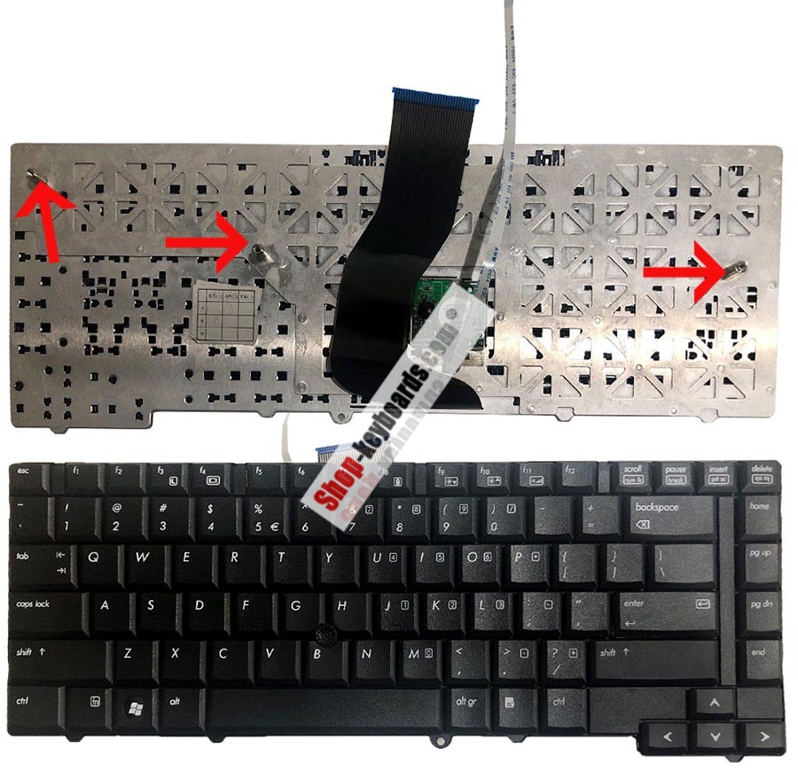 HP 483010-BG1  Keyboard replacement