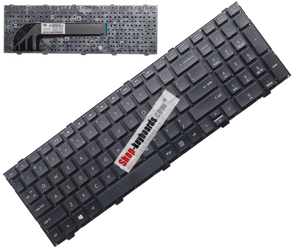 HP 704833-BG1  Keyboard replacement