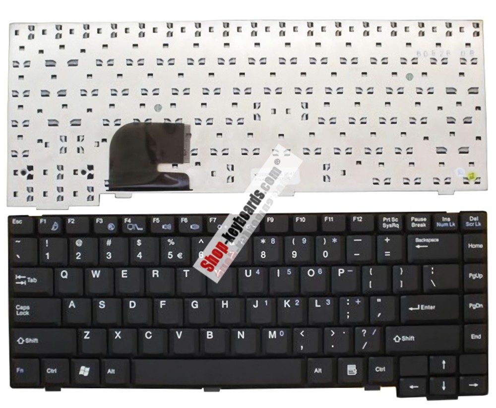 Fujitsu MP-03086P0-360 Keyboard replacement