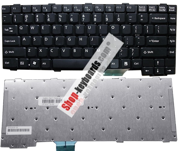 Fujitsu LifeBook V1040LA Keyboard replacement