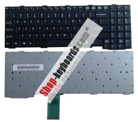 Fujitsu MP-08F96LAD851 Keyboard replacement