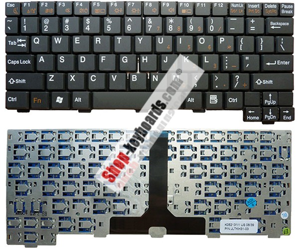 Fujitsu LifeBook P1610 Keyboard replacement