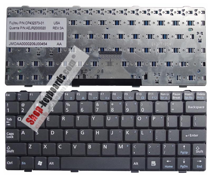 Fujitsu CP432373-01 Keyboard replacement