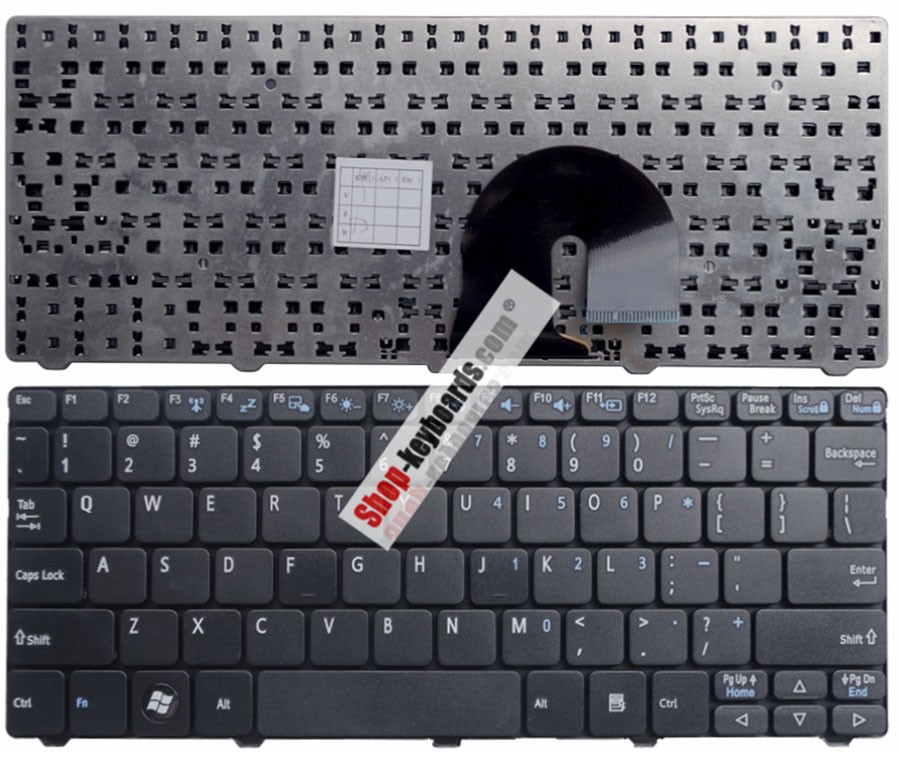 Fujitsu AE0N8R00010 Keyboard replacement