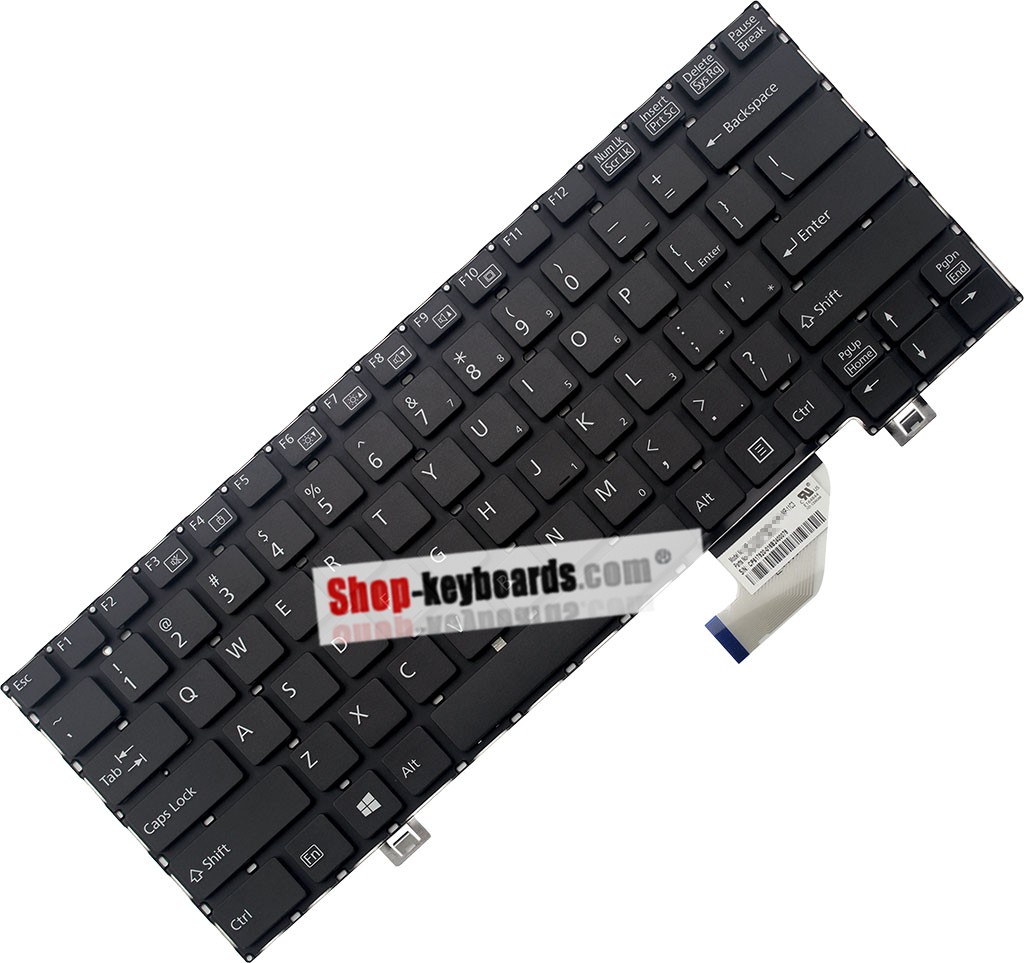 Fujitsu MP-11C36DN-D853W Keyboard replacement