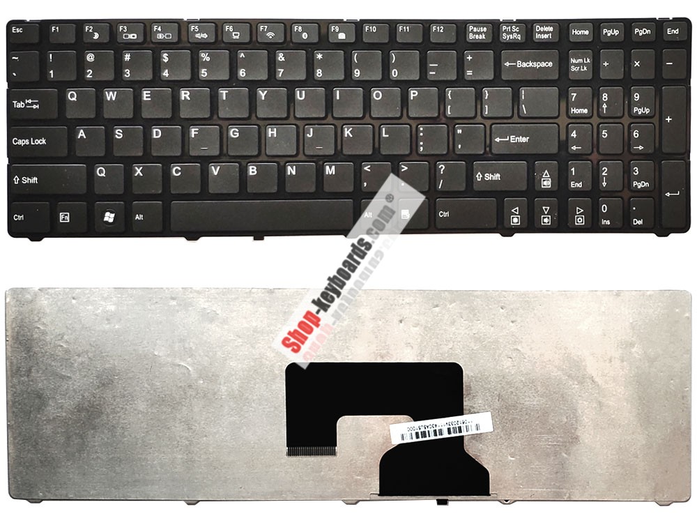 Medion 90.4MX07.S0G Keyboard replacement