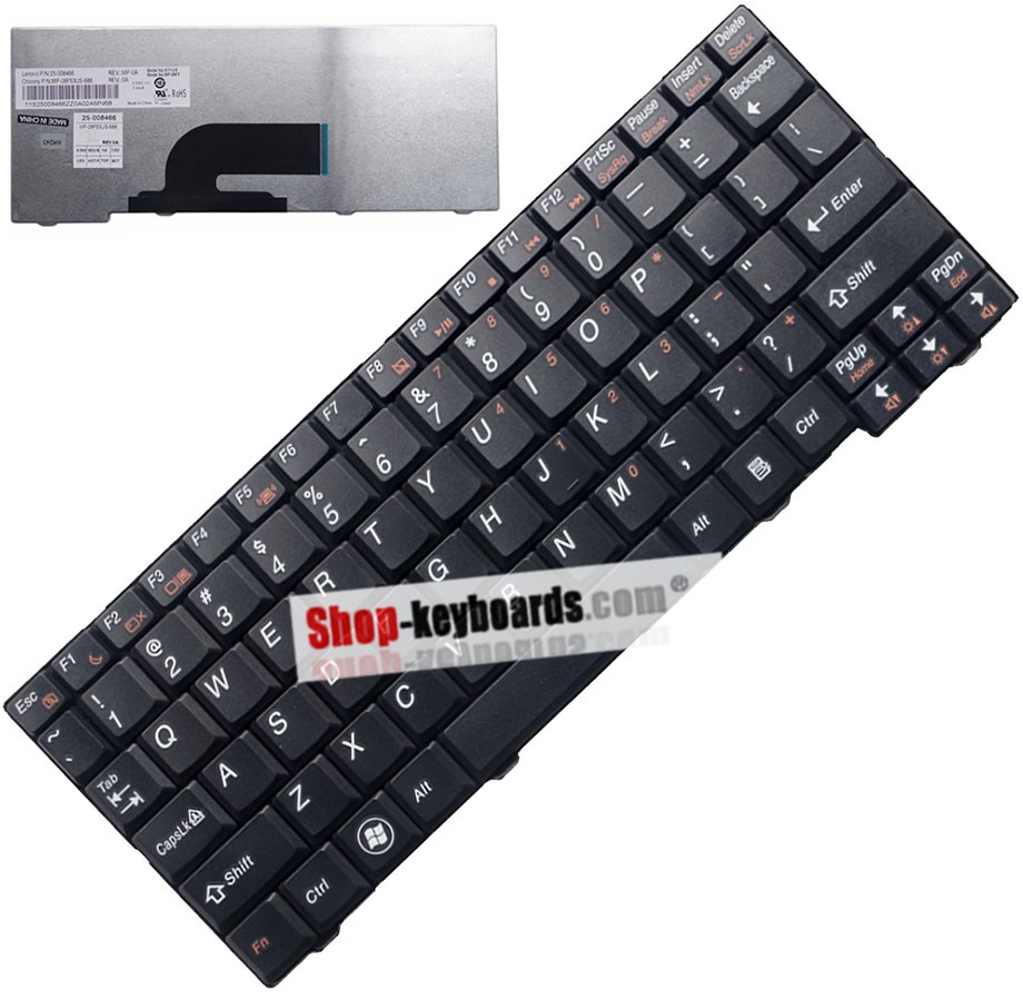 Lenovo MP-08F56I0-686 Keyboard replacement