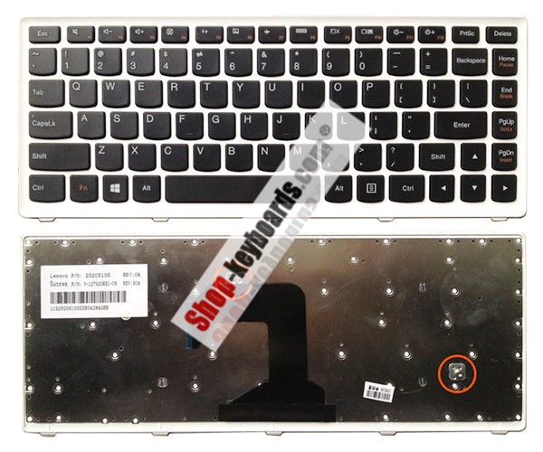 Lenovo 25205094 Keyboard replacement