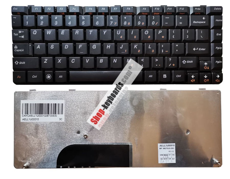 Lenovo MP-08G76GB-6861 Keyboard replacement