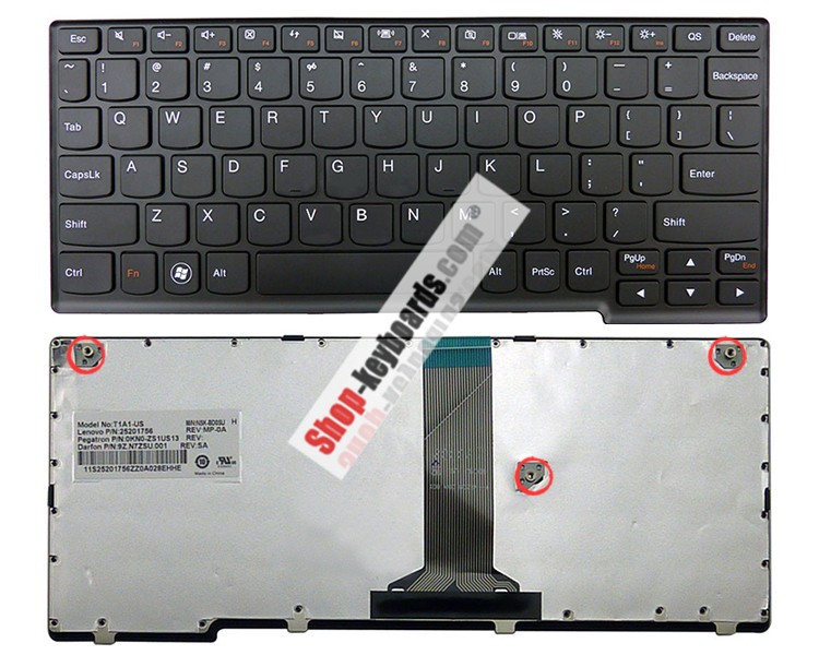 Lenovo MP-11G26E0-686 Keyboard replacement