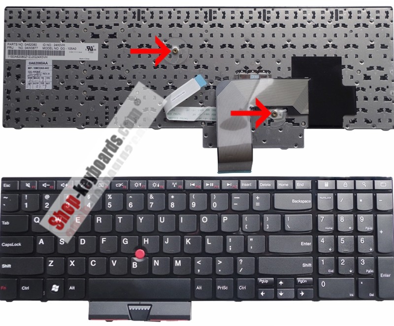 Lenovo 04W0855 Keyboard replacement