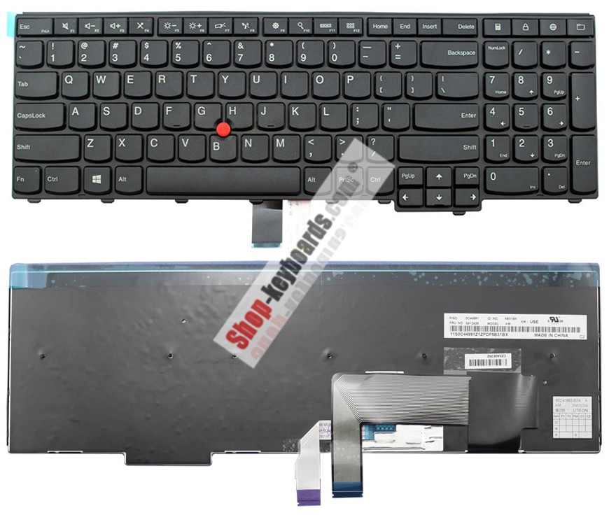 Lenovo Thinkpad W540 Keyboard replacement