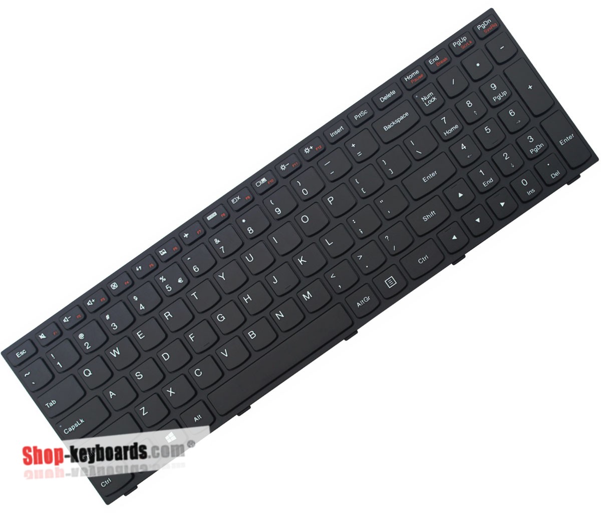 Lenovo IDEAPAD 300-15ISK Type 80Q7  Keyboard replacement