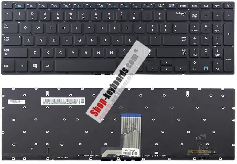 Samsung 880Z5E Keyboard replacement