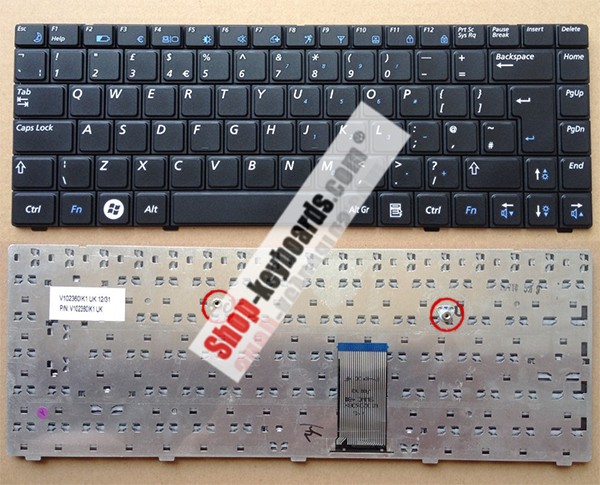 Samsung V102360BS1 Keyboard replacement