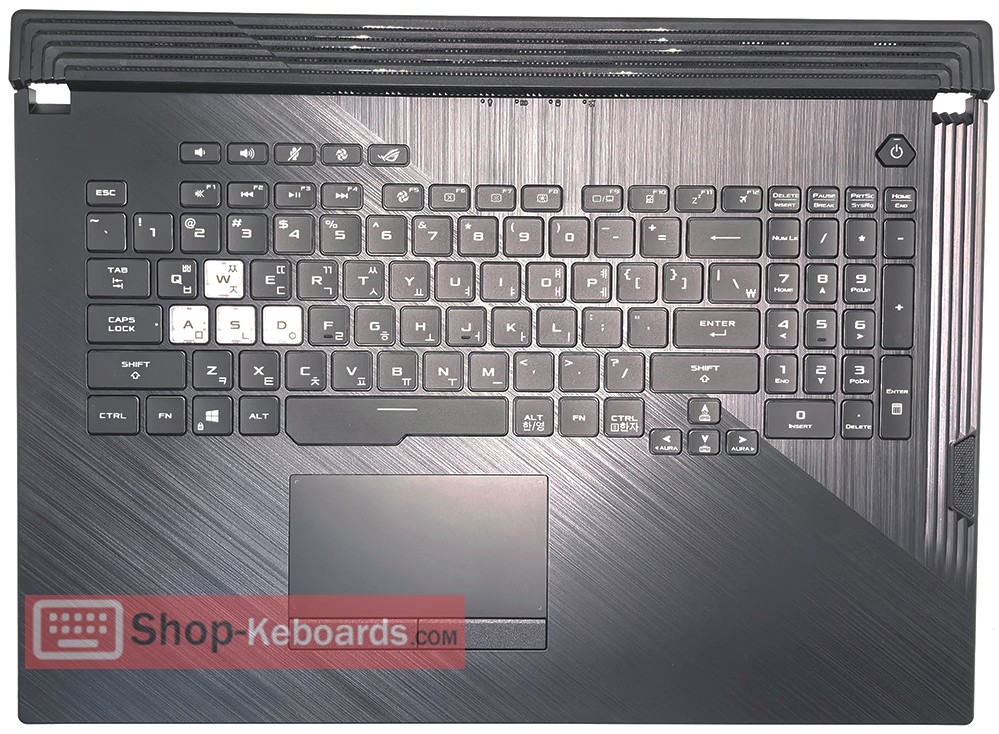 Asus rog-g731gt-au011t-AU011T  Keyboard replacement