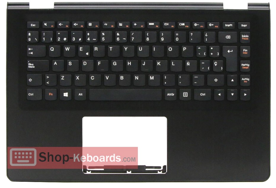 Lenovo IDEAPAD YOGA 500-14IBD TYPE 80NE  Keyboard replacement