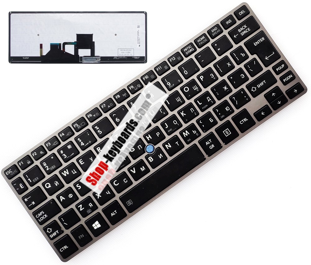 Toshiba Portege Z30-A-1ET Keyboard replacement