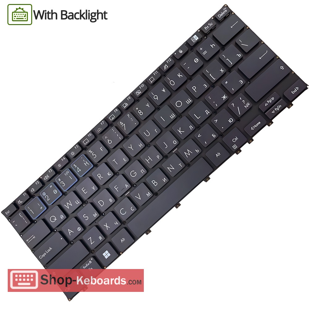 Asus B3402FEA-XH74T  Keyboard replacement