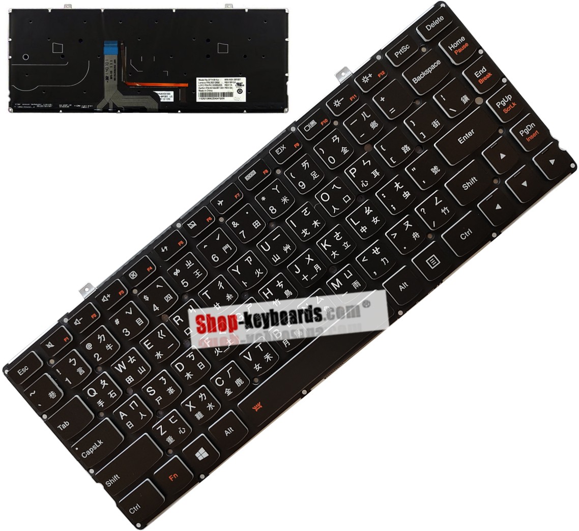 Lenovo IdeaPad Yoga2 Pro13-ISE Keyboard replacement