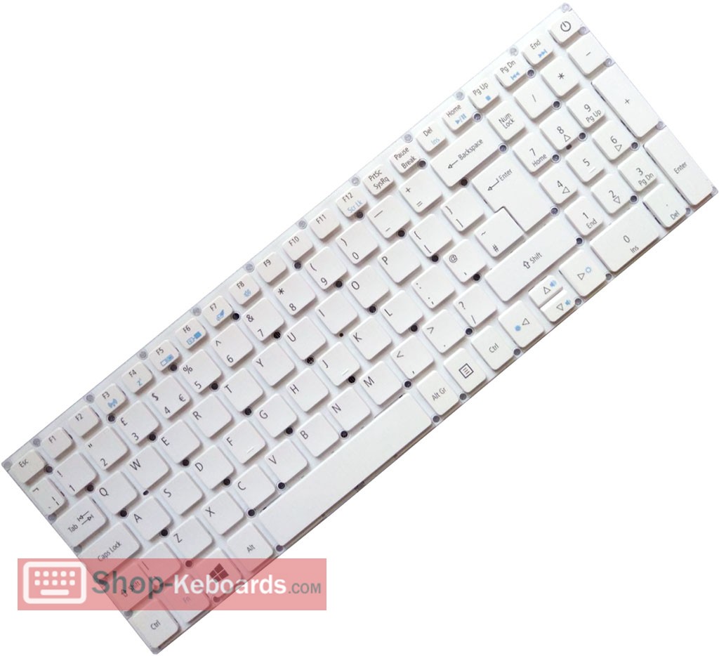 Acer AEZRTP01010 Keyboard replacement