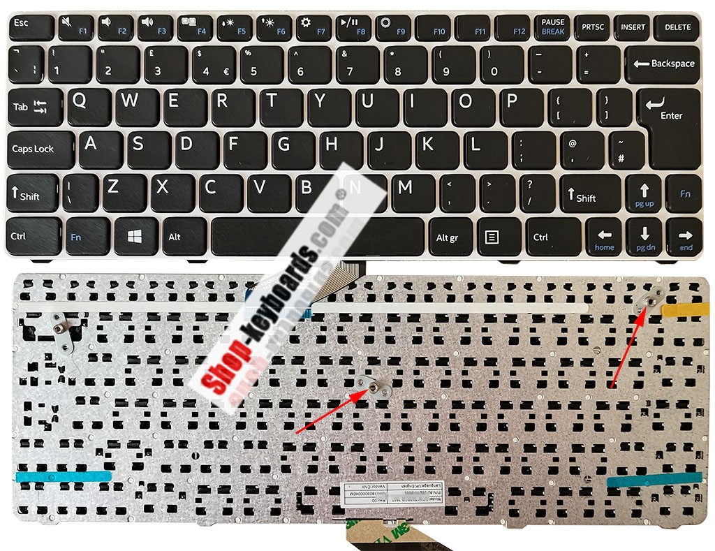 CNY ECM15K8 Keyboard replacement