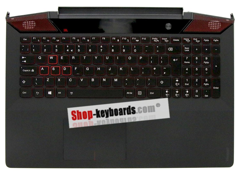Lenovo IdeaPad Y700-15ISK Type 80NV Keyboard replacement