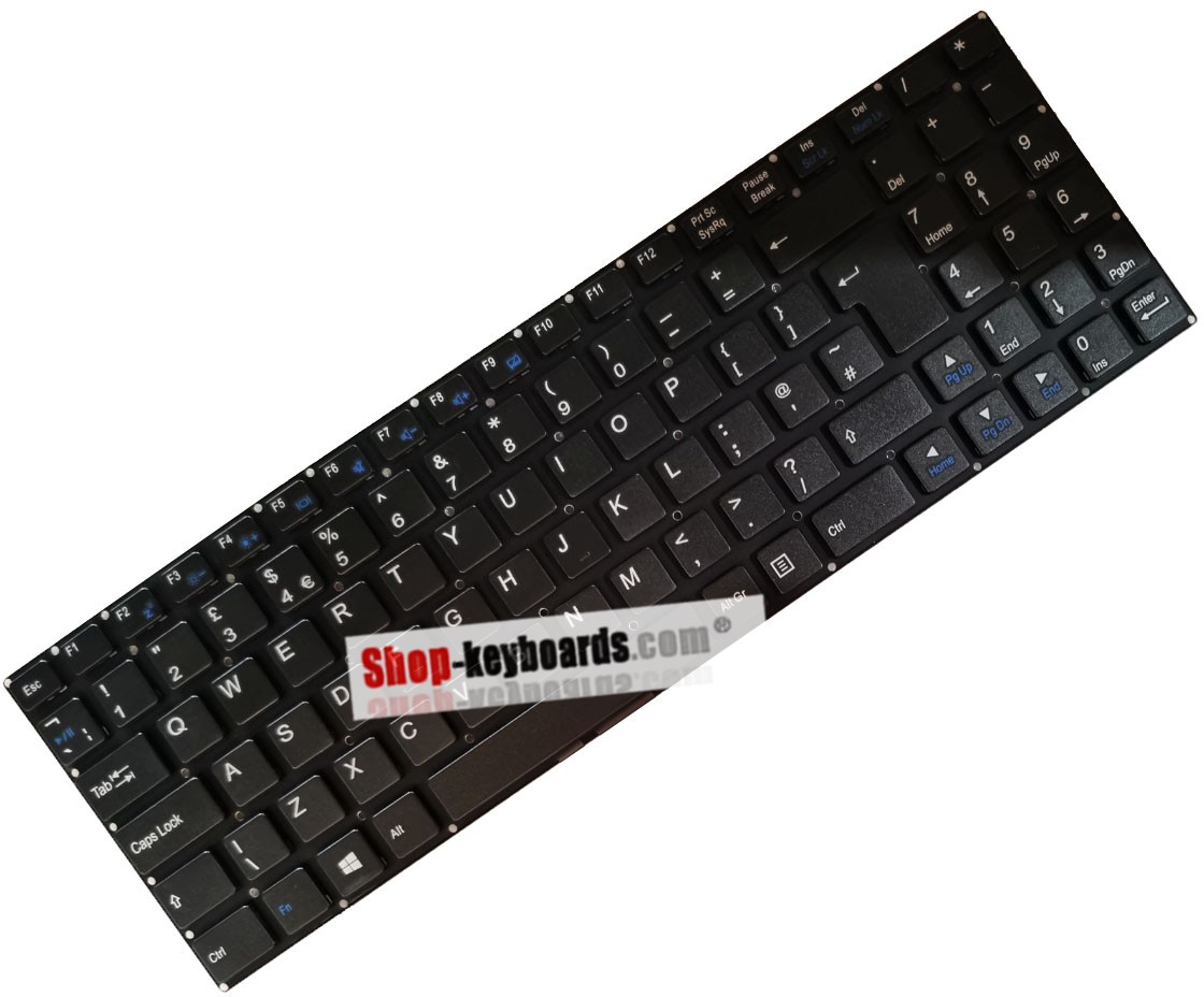 Clevo MP-12C96U4-360 Keyboard replacement