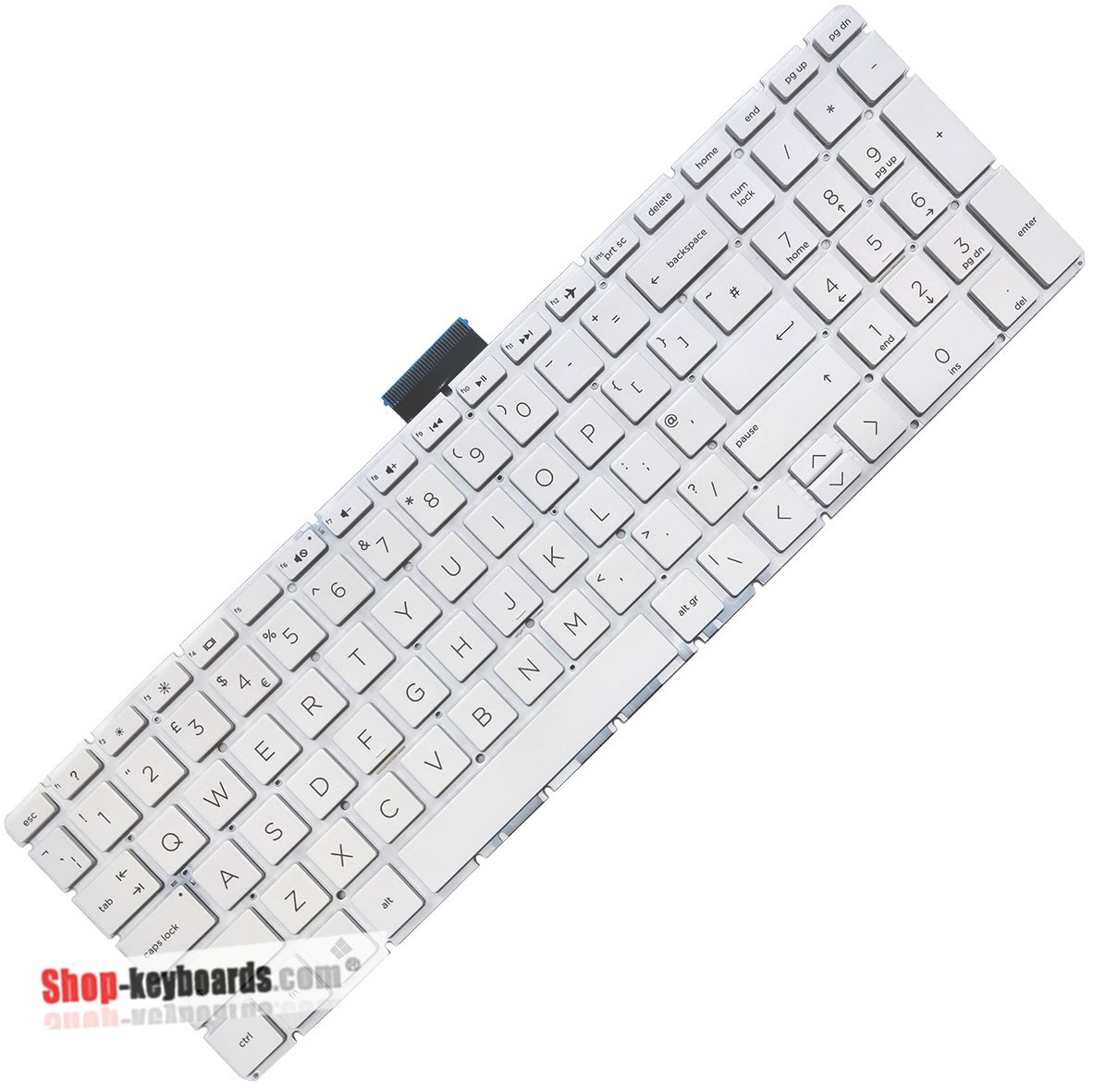 HP PAVILION X360 15-BR010UR  Keyboard replacement