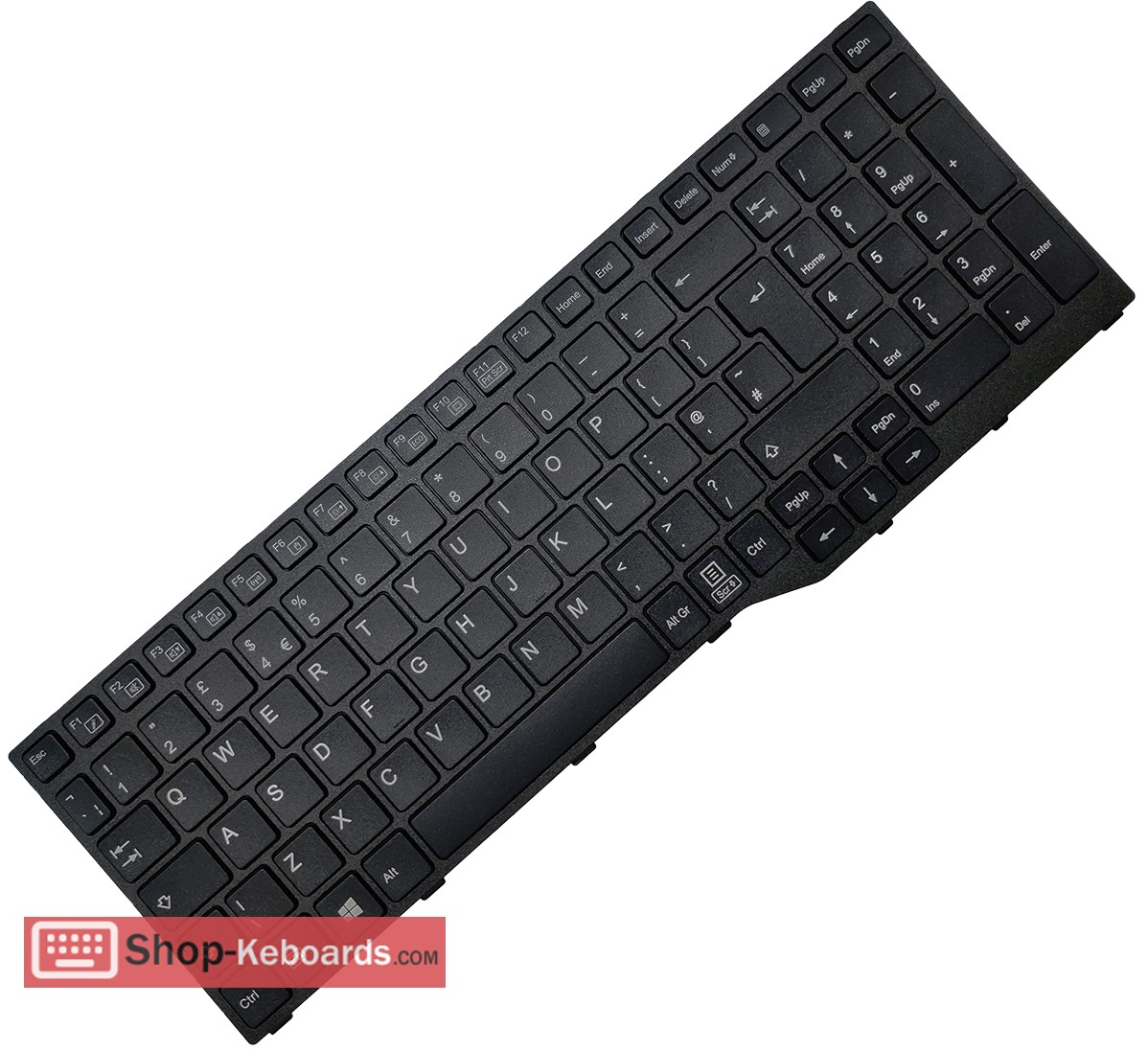 Fujitsu CP799805-02 Keyboard replacement