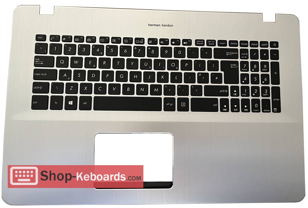 Asus N705FN-ES76  Keyboard replacement