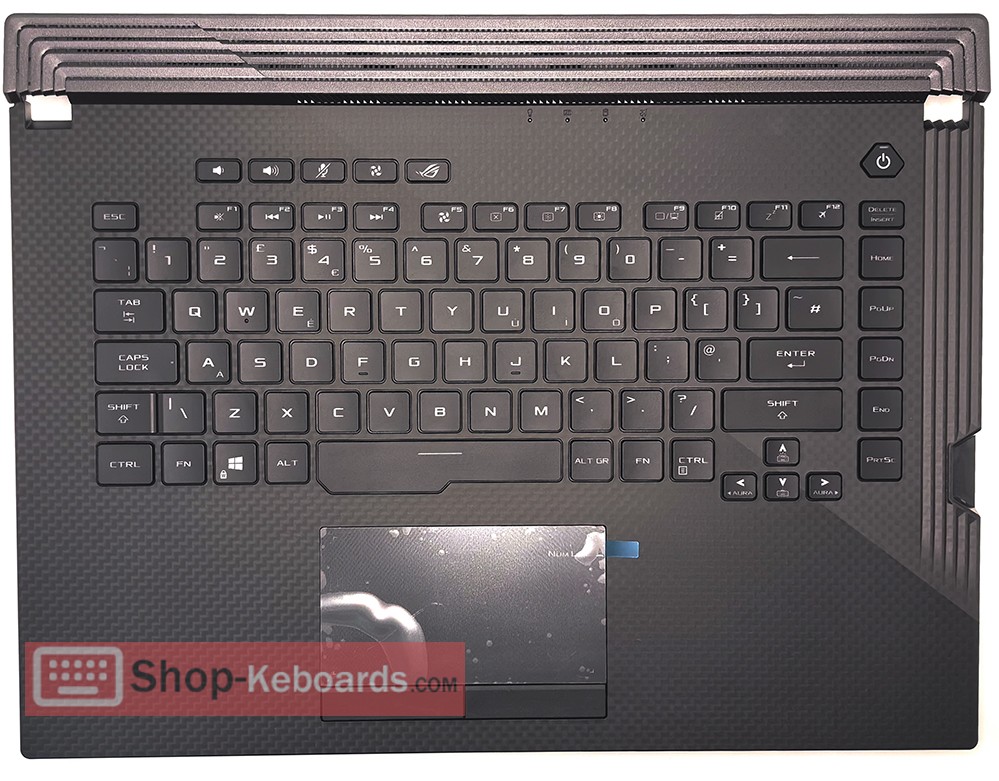 Asus ROG G531GV-AL023T  Keyboard replacement