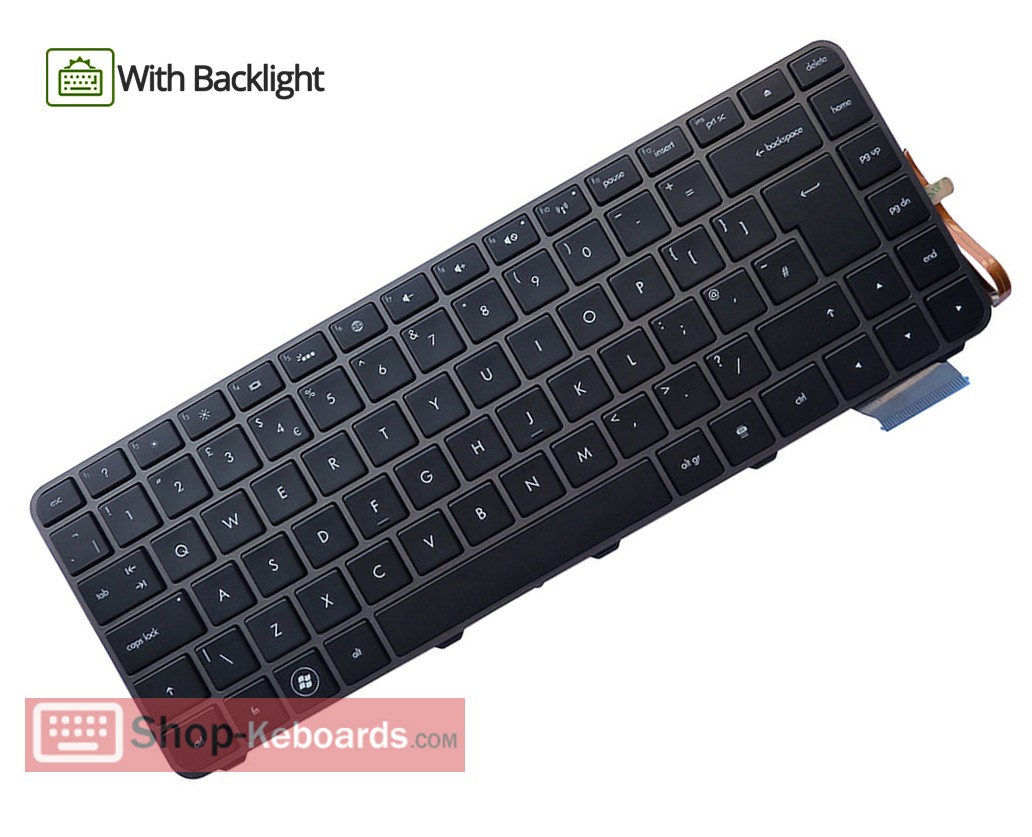 HP ENVY 14-1195LA Keyboard replacement