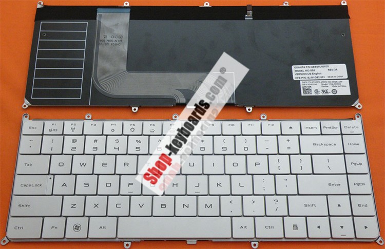 Dell NSK-DH10E Keyboard replacement