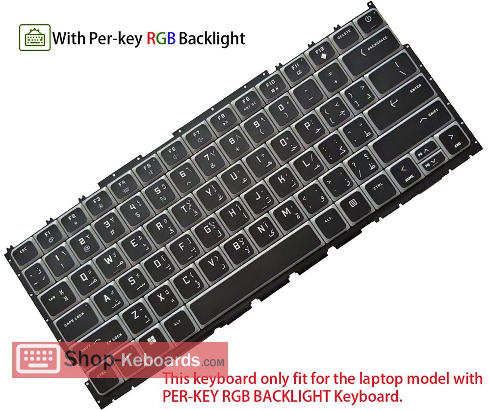 HP 14-FB0000 Keyboard replacement