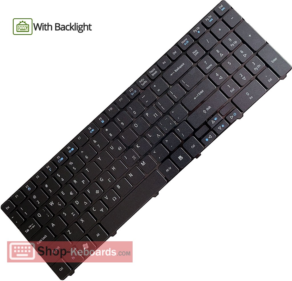 Acer Aspire 7551-P323G32Mn Keyboard replacement