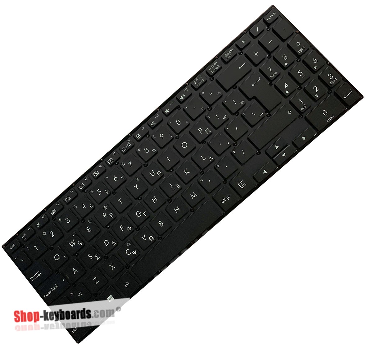 Asus 0KNB0-5630FR00 Keyboard replacement