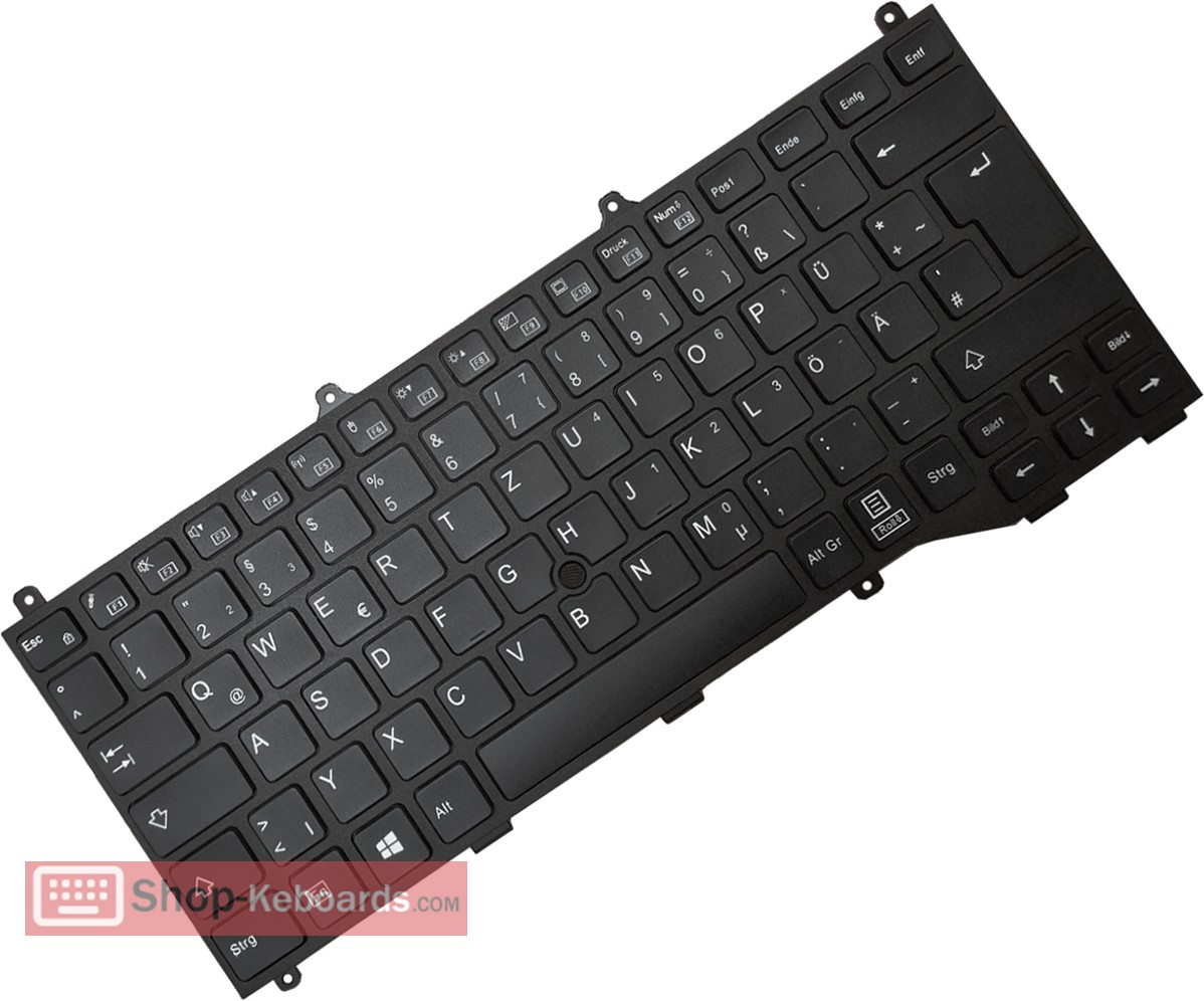 Fujitsu CP747833-03 Keyboard replacement