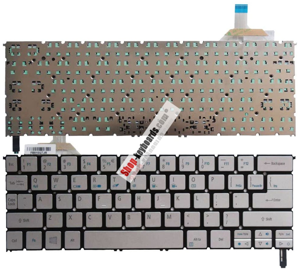 Acer Aspire S7-391-6478 Keyboard replacement