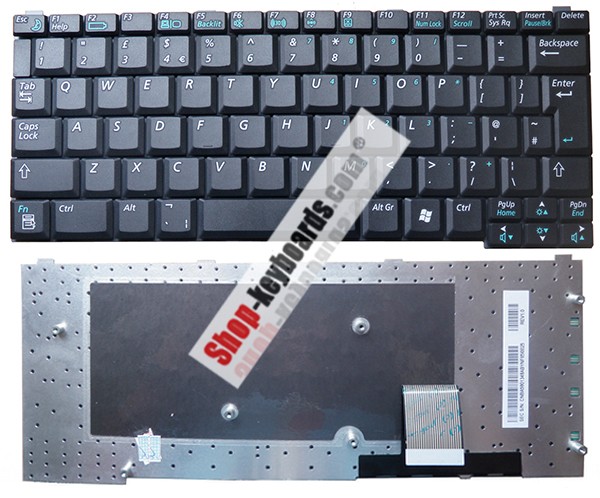 Samsung Q40 Pro U1400 Silver Keyboard replacement