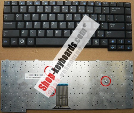 Samsung R40-K009 Keyboard replacement