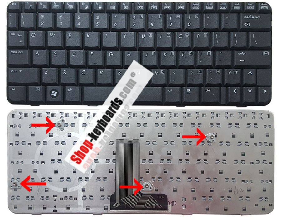 HP AETT9700010 Keyboard replacement