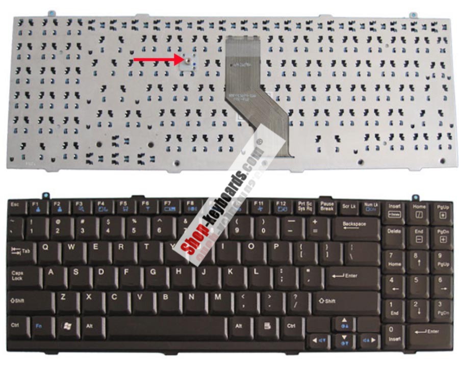 LG MP-09M13US-9201 Keyboard replacement