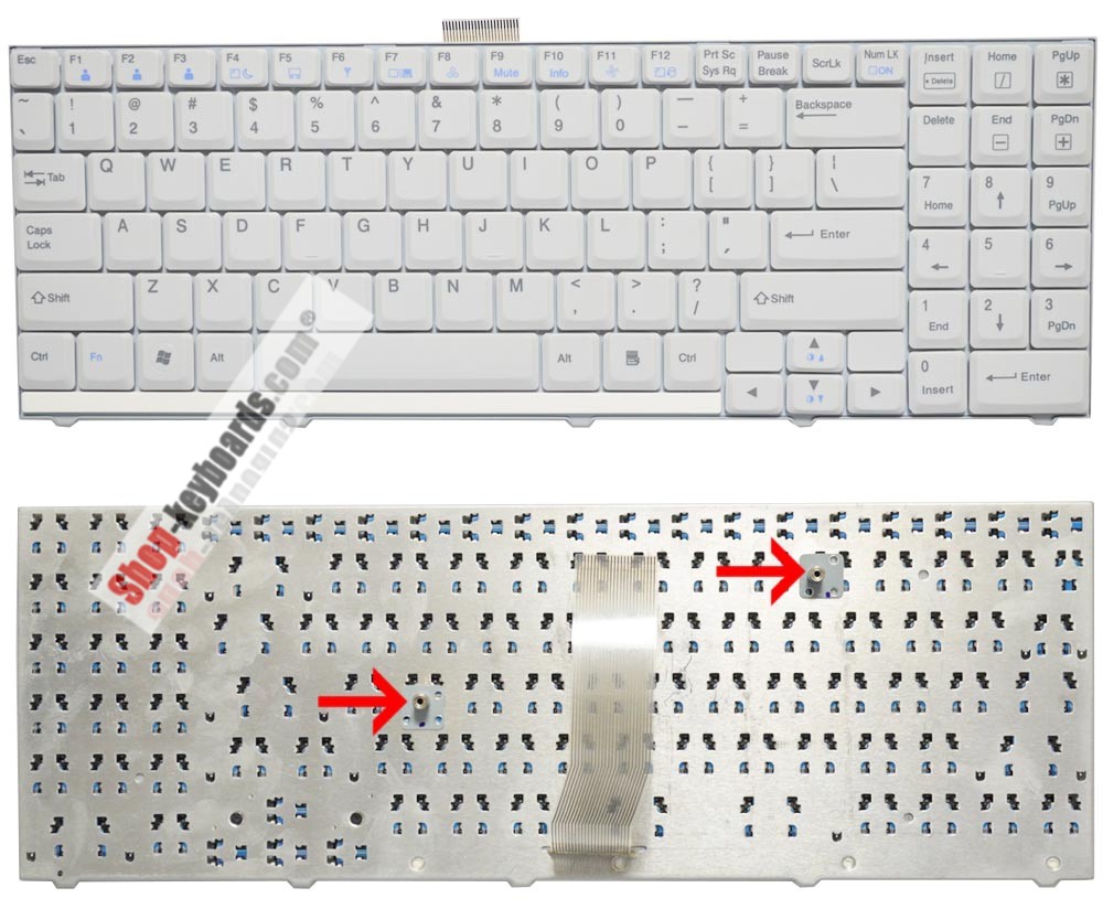 LG MP-03750J0-1611 Keyboard replacement